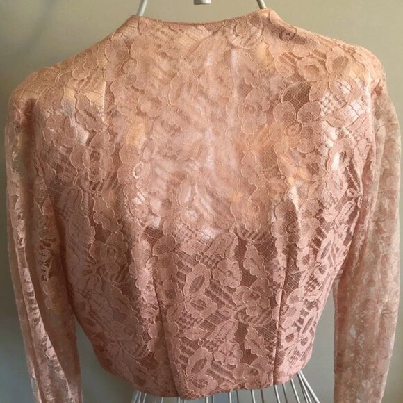 1950s Laced Cover Up Jacket (S/M) - Picture 2 of 4